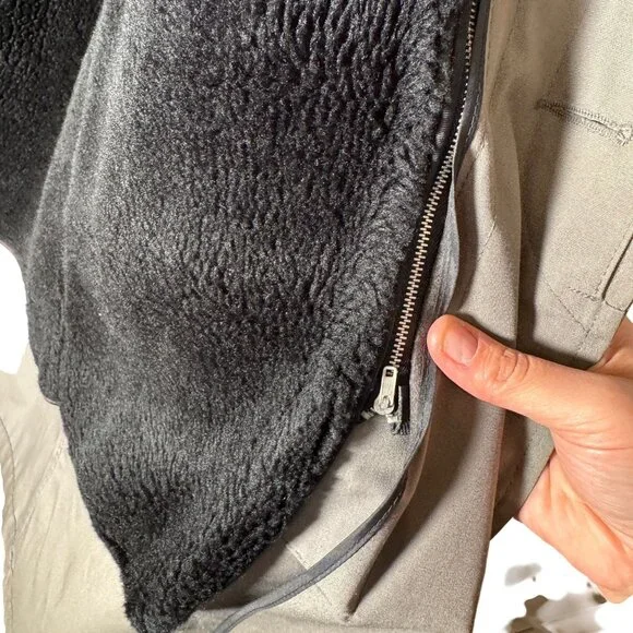 Vintage London Fog Maincoats Men's Trench Coat Gray with Lining Size 40 Long - Picture 7 of 10